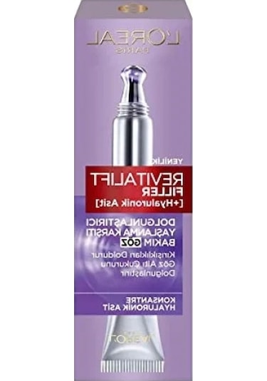 Hyaluronik Asit İçeren Dolgunlaştırıcı Göz Bakım Kremi 15 Ml