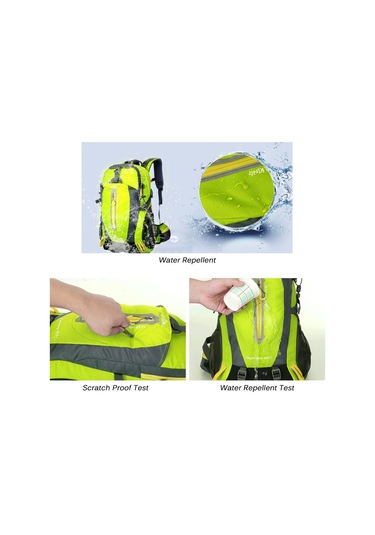 Padalink 40l Hacimli Dayanıklı Seyahat Sırt Çantası - Hafif Ve Kompakt Tasarım Siyah Siyah