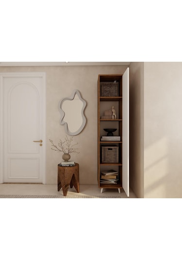 Volta Çok Amaçlı Banyo/kiler Dolabı Amalfi Beyaz Renk Beyaz