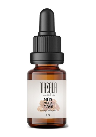 Masala Mür Yağı 5 ML Mirha (Myrrh Essential Oil)