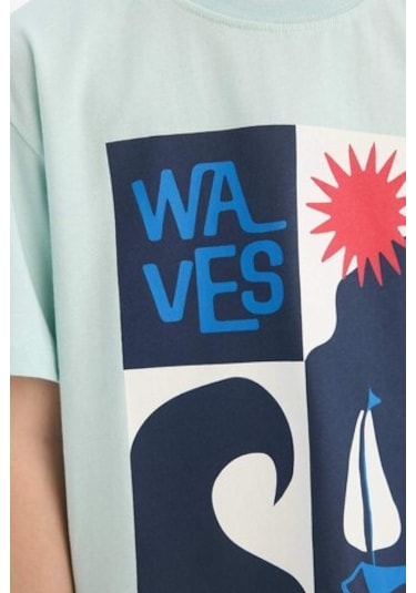 DeFacto Erkek Çocuk 2'li Takım Baskılı Kısa Kollu Tişört Şort F1228A825HSTR107 DeFacto Erkek Çocuk 2'li Takım Baskılı Kısa Kollu Tişört Şort F1228A825HSTR107