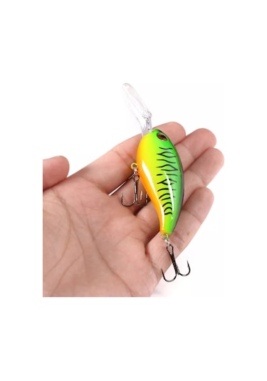 14Gr.10Cm Rapala Sahte Yem Lures Turna Levrek Alabalık Yapay Yem Yeşil