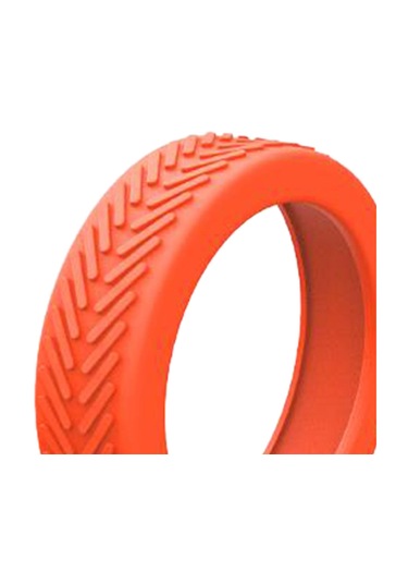 Suntek 8x Silikon Bagaj Jantı 1.9 Inç-2.5 Inç Tekerlekler Turuncu