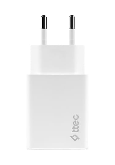 Ttec 2SCS22B SmartCharger PD 20 W Seyahat Hızlı Şarj Aleti Beyaz