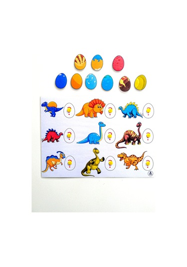 Çocuklara Renk Ve Desenleri Öğreten Zeka Ve Hafıza Geliştiren Eşleştirme Oyunu Etkinlik Kartları