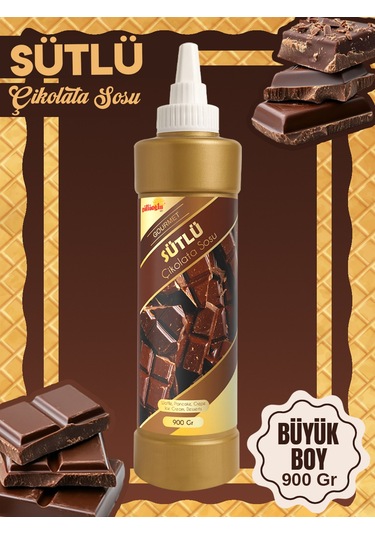 5'li Çikolata Sosu Seti - Waffle& Krep& Pankek& Tatlı& Dondurma& Kruvasan& San Sebastian Sos