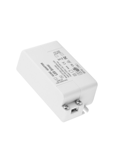 Vkemall 12v Dc Led Sürücü, Ac 100-240v'dan Dönüştürücü, 24w, Mr11/g4/mr16/gu5.3 Uyumlu, Kısa Devre Ve Aşırı Yük Korumalı