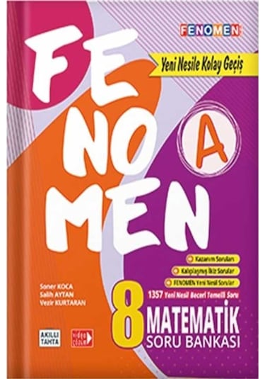 Fenomen Okul Yayınları 8. Sınıf Lgs Matematik Soru Bankası A Ye