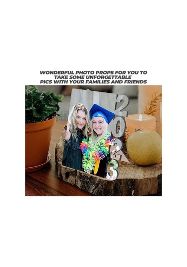 Xiaaokeji Adet 2023 Mezuniyet Fotoğraf Çerçevesi Boş Mezuniyet Resim Çerçevesi