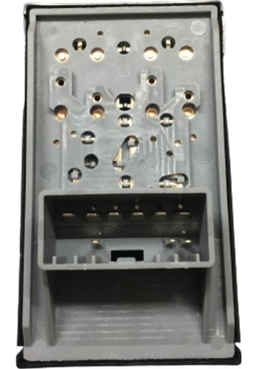 Fiat Grande Punto Ikili Cam Dügmesi Anahtari Gri Soket 2005-2011 545338888