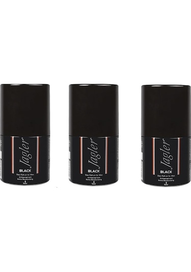 Jagler Black Erkek Roll-On Deodorant 50 ML x 3