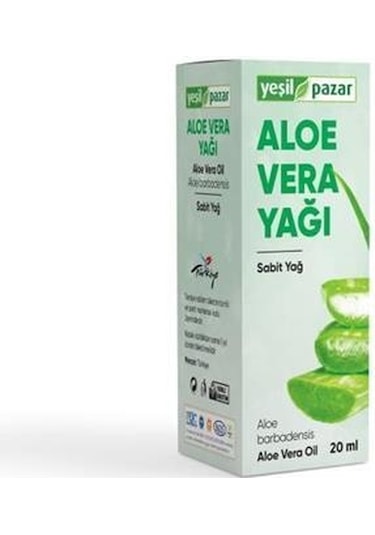 Yeşil Pazar Aloe Vera Yağı 20 ML