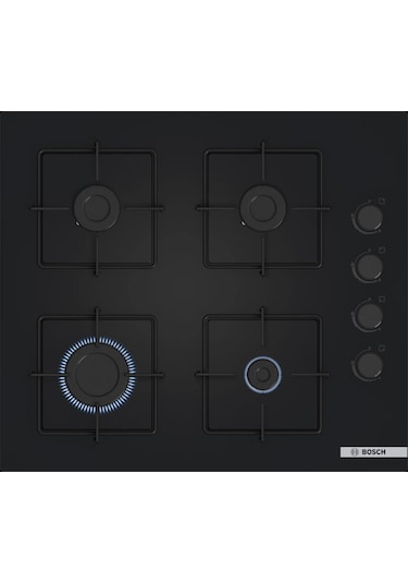 Bosch HBF512BB1T - POP6C6P30O - DWK64PJ60T Siyah Ankastre Set
