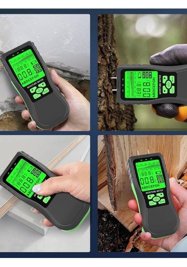 Endüstriyel Dijital Ahşap Nemi Ölçer
