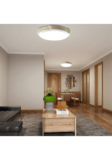 Tenfowee Güneş Enerjili 65w Led Tavan Lambası - 60 Işık Diyotlu, Ip66 Su Geçirmez, Uzaktan Kumandalı Beyaz