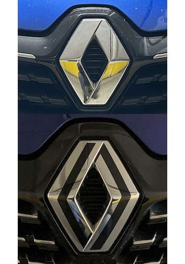 Renault Symbol 2013-2015 Yeni Tarz Amblemkaplama-piano Black