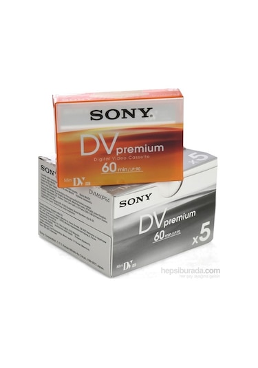 Sony DVM 60 PR3 Kamera Kaseti Sarı