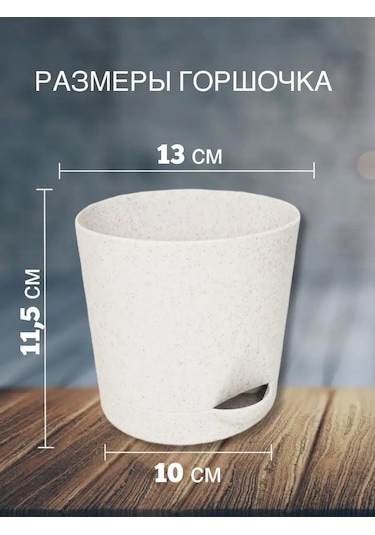 Interm Sukkulentler İçin Saksı, Kaktüs Ve Menekşeler İçin Çiçek Saksısı, 1 L 94878101