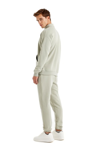 Blackspade Erkek Sweatshirt 40620 - Yeşil Yeşil