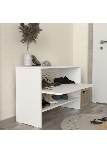 Dekorister Clementine Ayakkabılık Beyaz