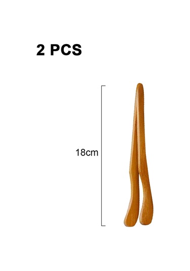 Yeniden Kullanılabilir Bambu Tost Maşası - Yemek Pişirmek İçin Ahşap Tost Maşası