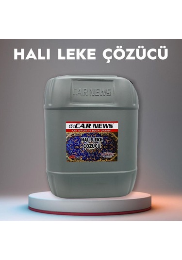 Car News Halı Leke Çözücü 20 Lt Tekli
