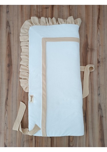 Bebek Battaniyesi Kundağı %100 Pamuklu İnci Waffle Kumaş Yenidoğan Hastane Çıkışı Hediyelik Örtü Kahverengi