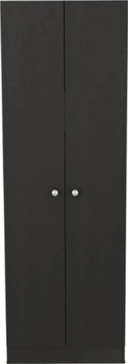 Mez Çok Amaçlı Dolap,5 Raflı, 2 Kapaklı Mutfak Dolabı Kiler Dolabı Banyo Dolabı Antrasit