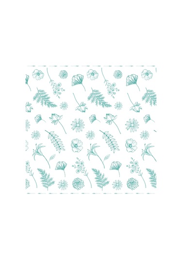 Pratikser Tek Kullanımlık Polietilen Masa Örtüsü Doğa - 120x150cm - 50ad/rulo Çok Renkli