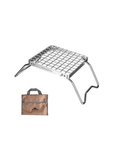 Pazly Kampanyalı Katlanır 304 Paslanmaz Çelik Mangal Izgarası - Av, Bahçe, Seyahat İçin Renkli Seçenek Çok Renkli