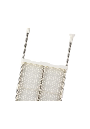 Homyl Dolap Gergi Rafı Katmanlı Organizatör 41cm-x-53-ila-80cm Beyaz Diğer