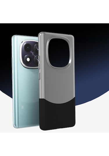 Xemu Redmi Note 14 Pro Plus Kılıf Mıknatıslı Duble Kapak - Siyah Siyah