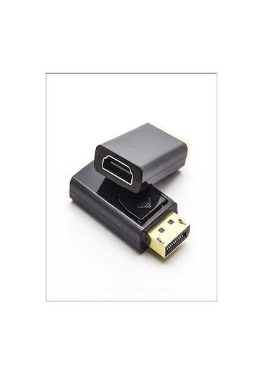 Displayport'tan Hdmı Adaptörüne Mini Dönüştürücü Çevirici Video Ses Pc Dizüstü Projektör İçin