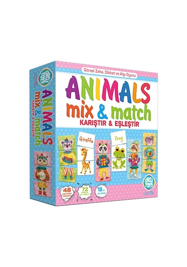 Circle Toys Animals Mix&Match