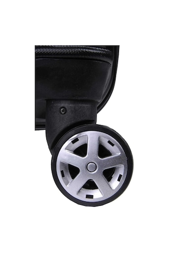 Travel Polo Xxlbattal Boy Dev Boy 90 Cm Valiz & Bavul Siyah