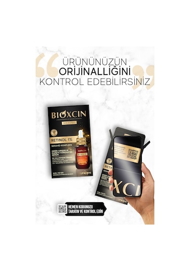 Bioxcin Skin Expert Retinol Serum %1 30 ml - Derin Kırışıklık Karşıtı Seramid Complex