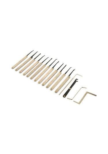 Valkyrie 15 Parça Bozuk Kilit Açma Seti + Şeffaf Asma Kilit