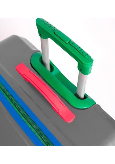 Kabin Boy %100 Polikarbon Valiz 4x2 Teker Gri 1089 Gri