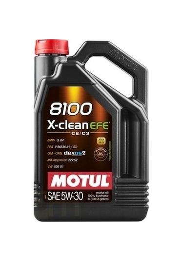 Motul 8100 X Clean Efe 5W-30 Motor Yağı 4 L