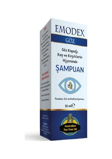 Emodex Göz Kapağı Kaş Ve Kirpik Hijyen Şampuanı 30 ML