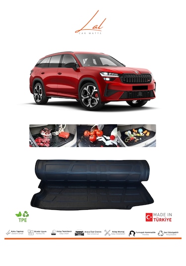 Skoda Kodiaq Alt Kademe 3d Bagaj Havuzu 2024+