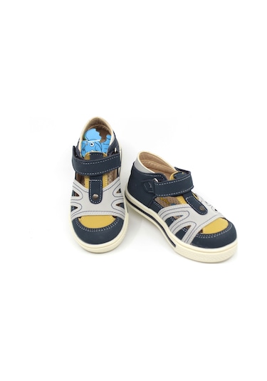 Şirin Bebe Şirinbebe 2642 Erkek Bebek Ortopedik Sandalet Ayakkabı Mavi
