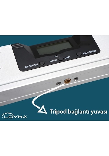 Loyka 5419-225d Dijital Eğim Ölçer çizgi Lazerli 22.5cm