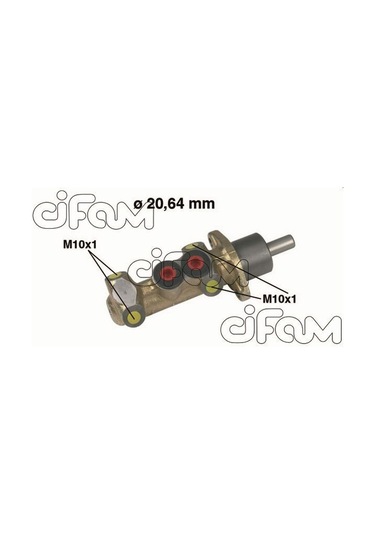 Cıfam 202044 Ana Merkez Tmpr 1.4-1.6-1.8 90-96 Tıpo 1.4-1.6-1.8 81-95 20.6mm 793266-9947098