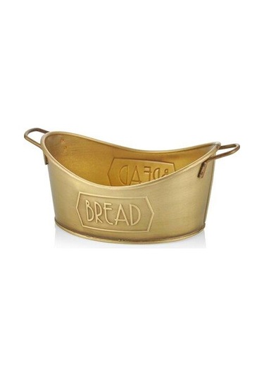 The Mia Ekmek Servisi 28x17 Cm Gold Altın