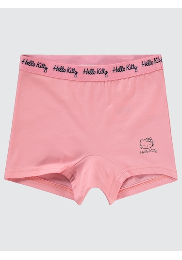 Hello Kitty Kız Çocuk 2'li Boxer Set 2-10 Yaş Pembe