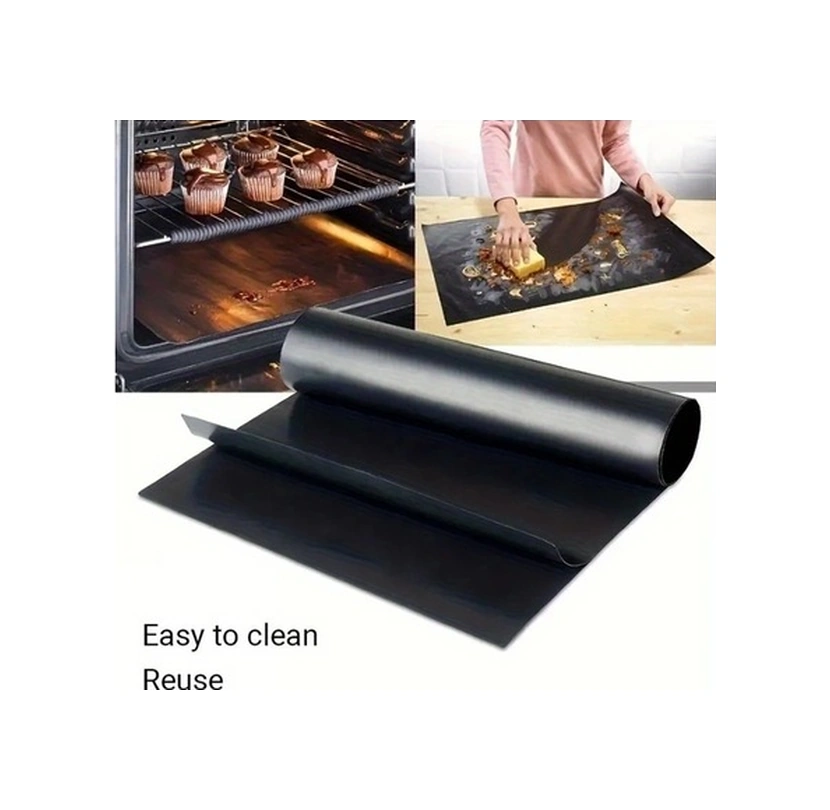 Trendooze Güneşli022 3 Adet Yapışmaz Izgara Altlığı Bbq Fırın Mikrodalga Dayanıklı 33x40cm