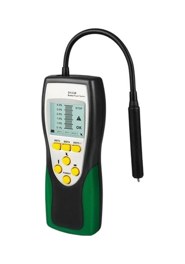 Pazly Yağı Yağ Test Muayene Led L Kaz Kaliteli İnç Hidroliği Fren Fren Ekran Duoyı Dot3 Dedektörü Cihazı Boynu Araba Araba 250mm 2.2 Gi