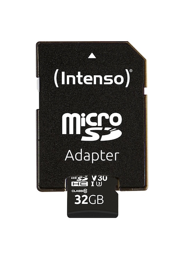 Intenso 32gb Microsdhc Uhs-ı Professıonal Class10 U3 V30 Ultra High Speed Memory Card 4k