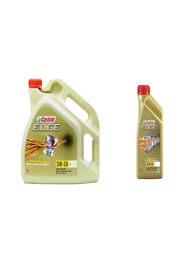 Castrol Edge Titanium FST 5W-30 LL DPF Motor Yağı 4 L + 1 L